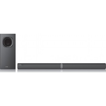 Crystal Audio CASB240 Soundbar 240W 2.1 με Τηλεχειριστήριο Μαύρο